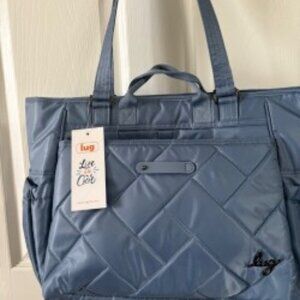 Lug-Cabby Tote-Blue Moon -NWT